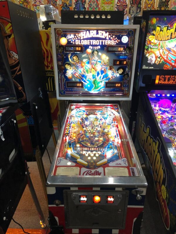 Harlem Globetrotters pinball machine Green Bay, WI District 82