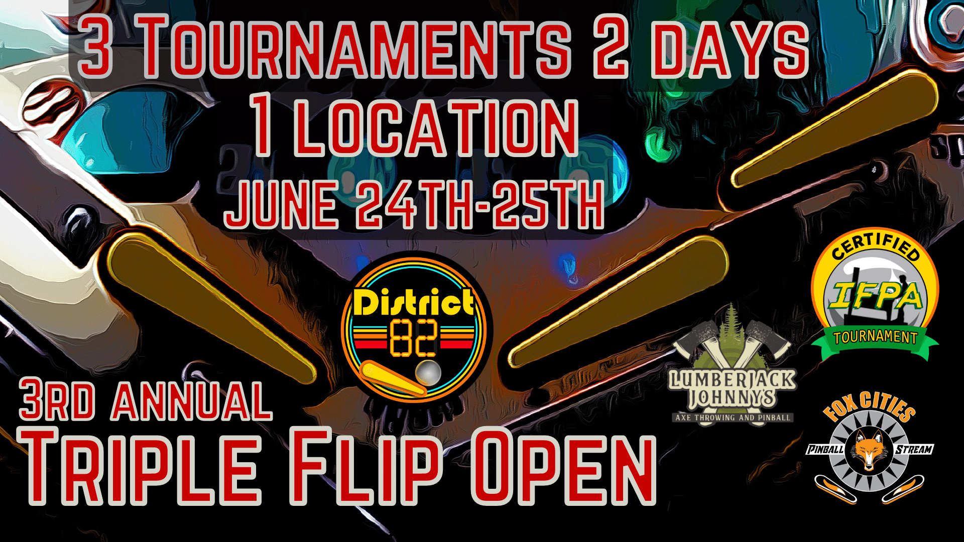 2023 Triple Flip Open • District 82 Pinball