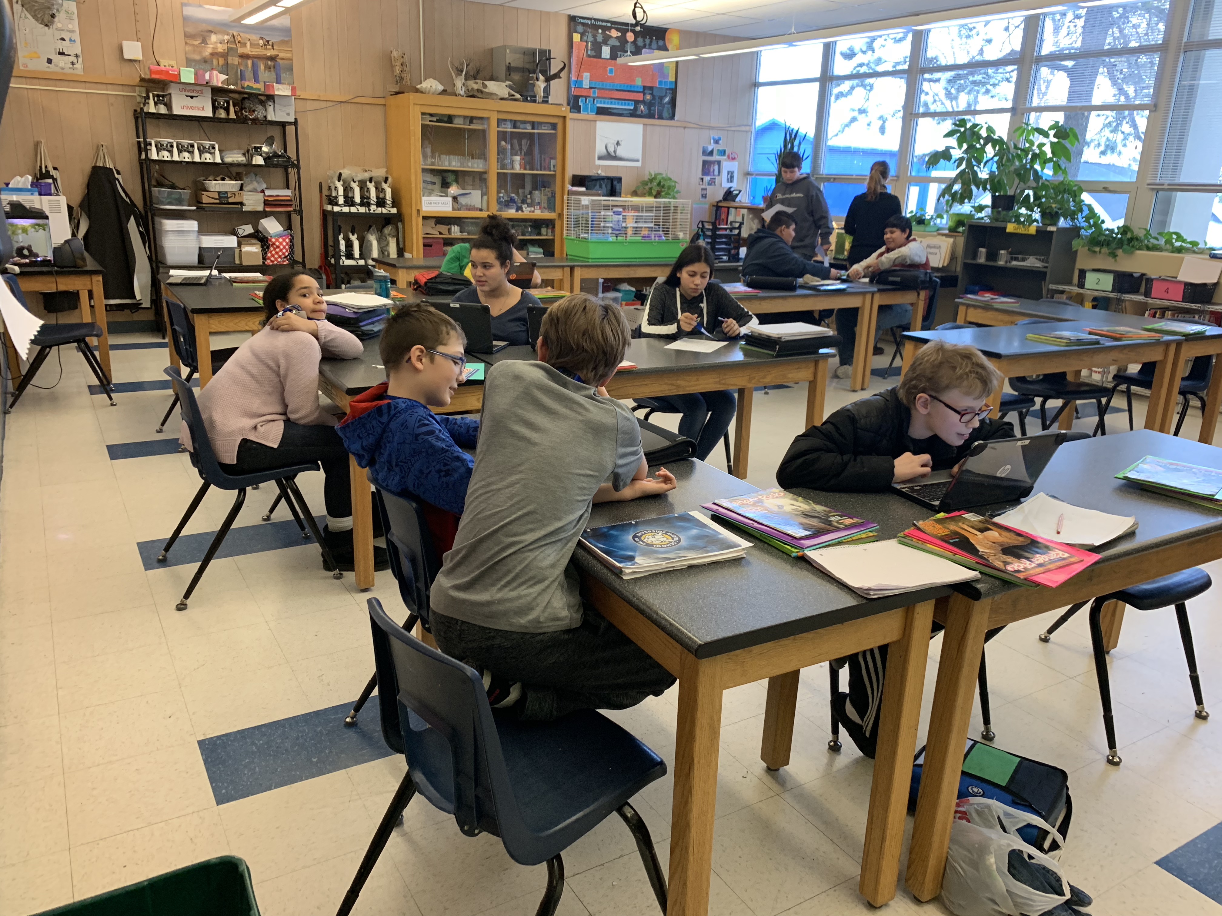 Homework help and student success improve at Montana school District Administration