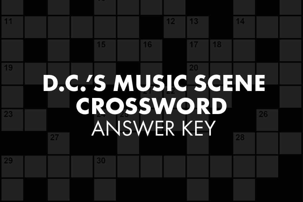 Crossword Answer Key November 2022 District Fray
