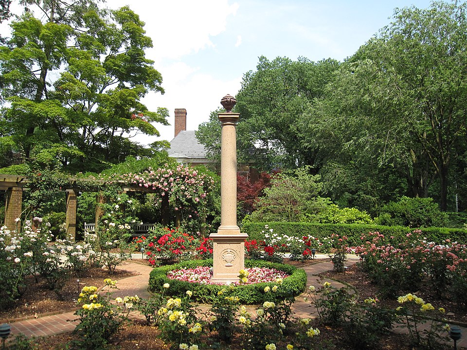 Outdoor Rooms at Hillwood Estate District Real Estate