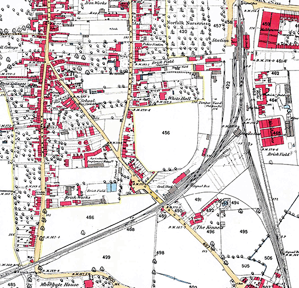 Disused StationsDereham Station(East Anglian Railway)