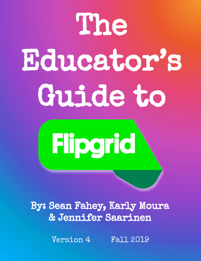 Flipgrid for ALL! 50+ ways to use Flipgrid in your class Ditch That