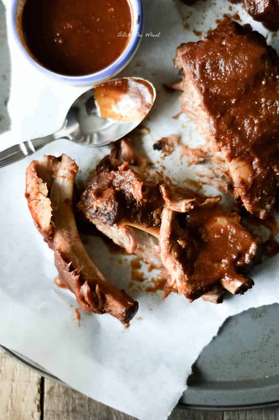 Slow Cooker BBQ Ribs (Gluten Free & Paleo) Ditch the Wheat