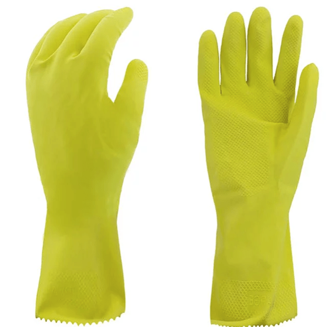 Latex Cotton FlockLined Gloves Detroit Industrial Tool