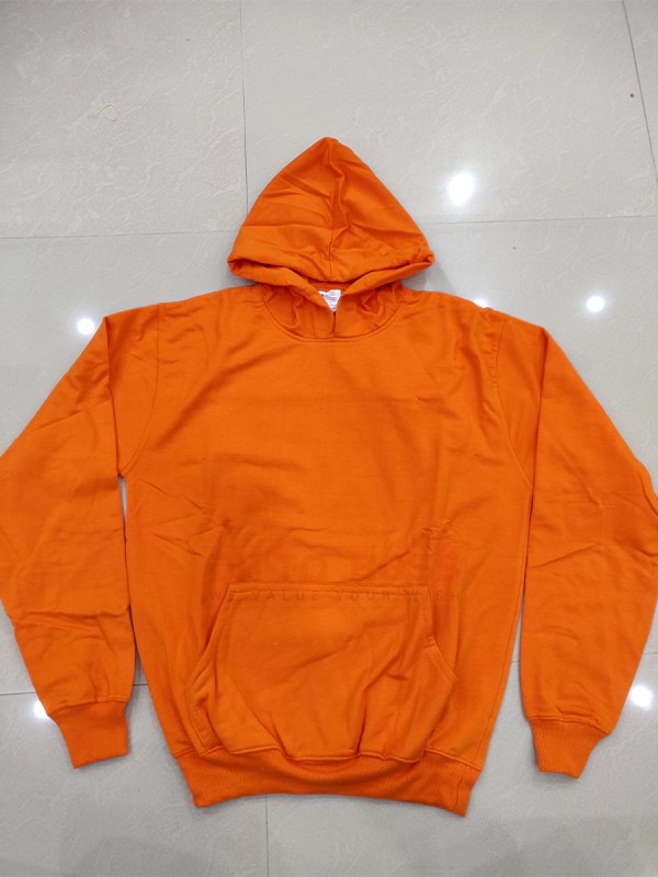 Sublimation Blank Hoodies Orange, Premium Quality Hoodie Ditto Boss