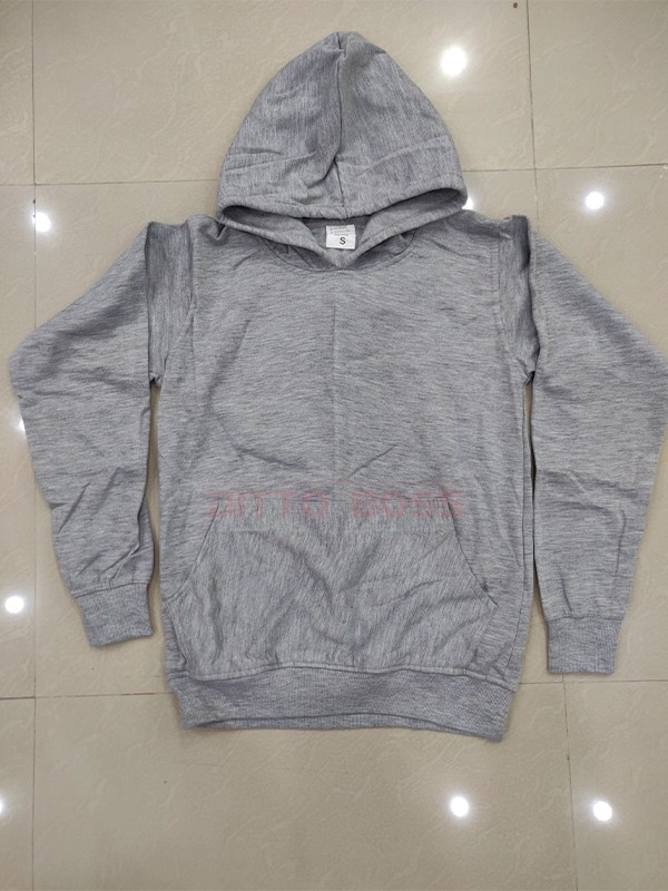 Sublimation Blank Hoodies Grey, Premium Hoodie Ditto Boss