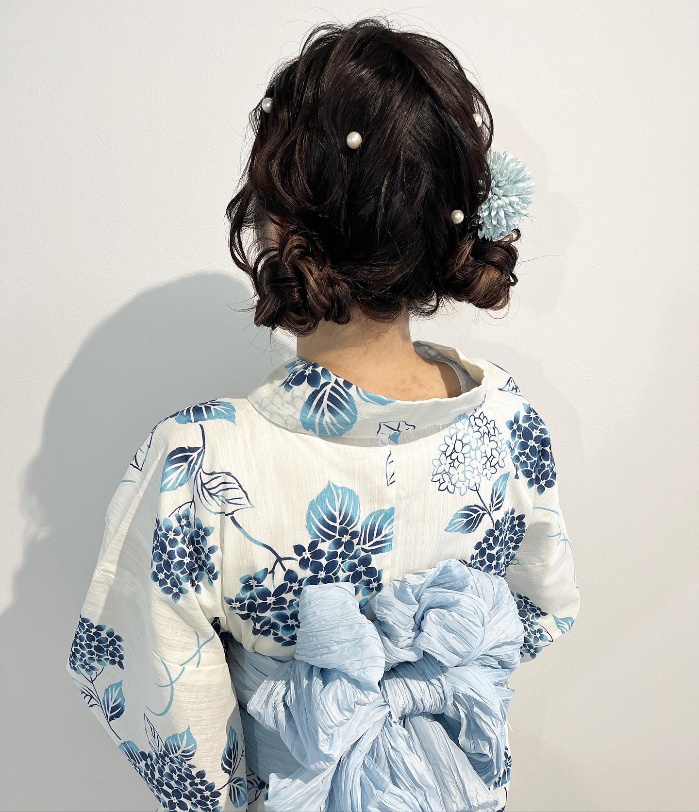 浴衣ヘアセット⁡⁡今年はツインのお…