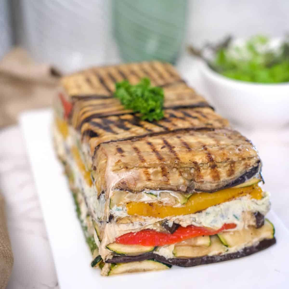 Grilled Vegetable Terrine Divalicious Recipes