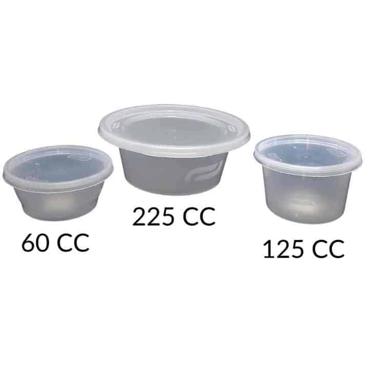Sauce Container with Lid Divan Packaging
