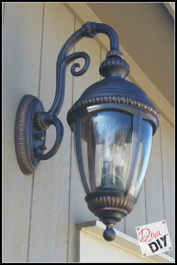 Update Your Outdoor Lighting with this Easy DIY Outdoor Light Makeover
