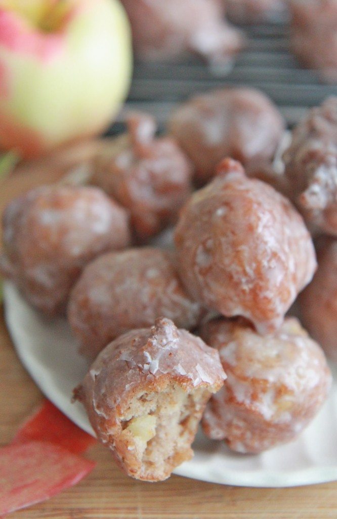 Apple Fritter Doughnut Bites Recipe Divas Can Cook