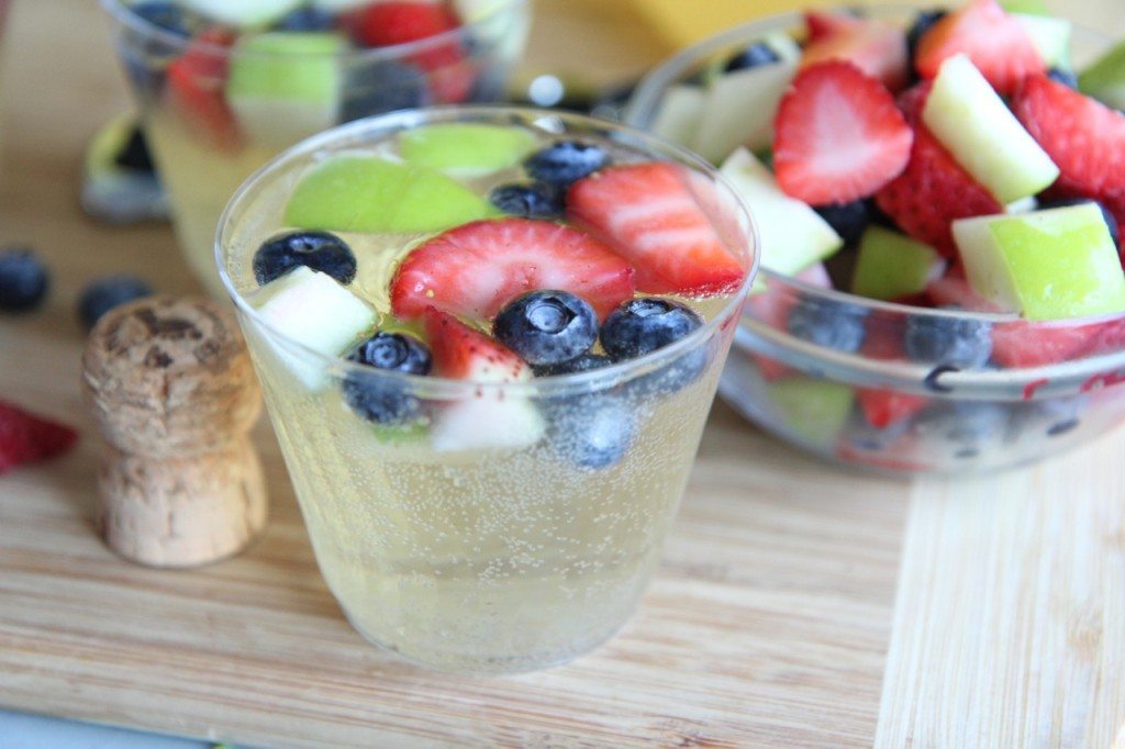 Sparkling Fruity Champagne Punch Recipe Easy Divas Can Cook