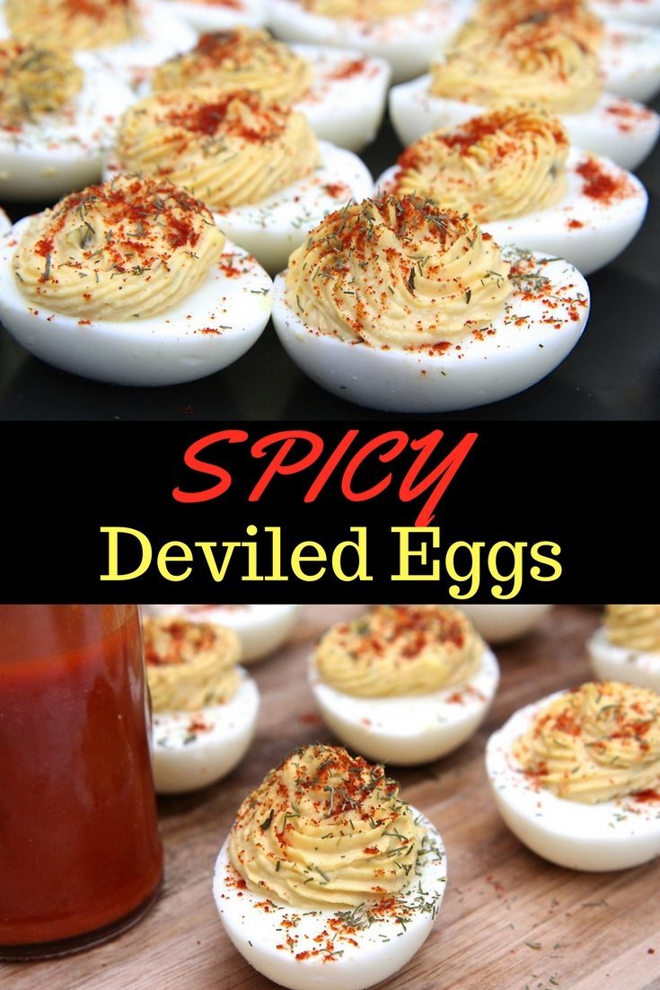 Spicy Deviled Egg Recipe Divas Can Cook