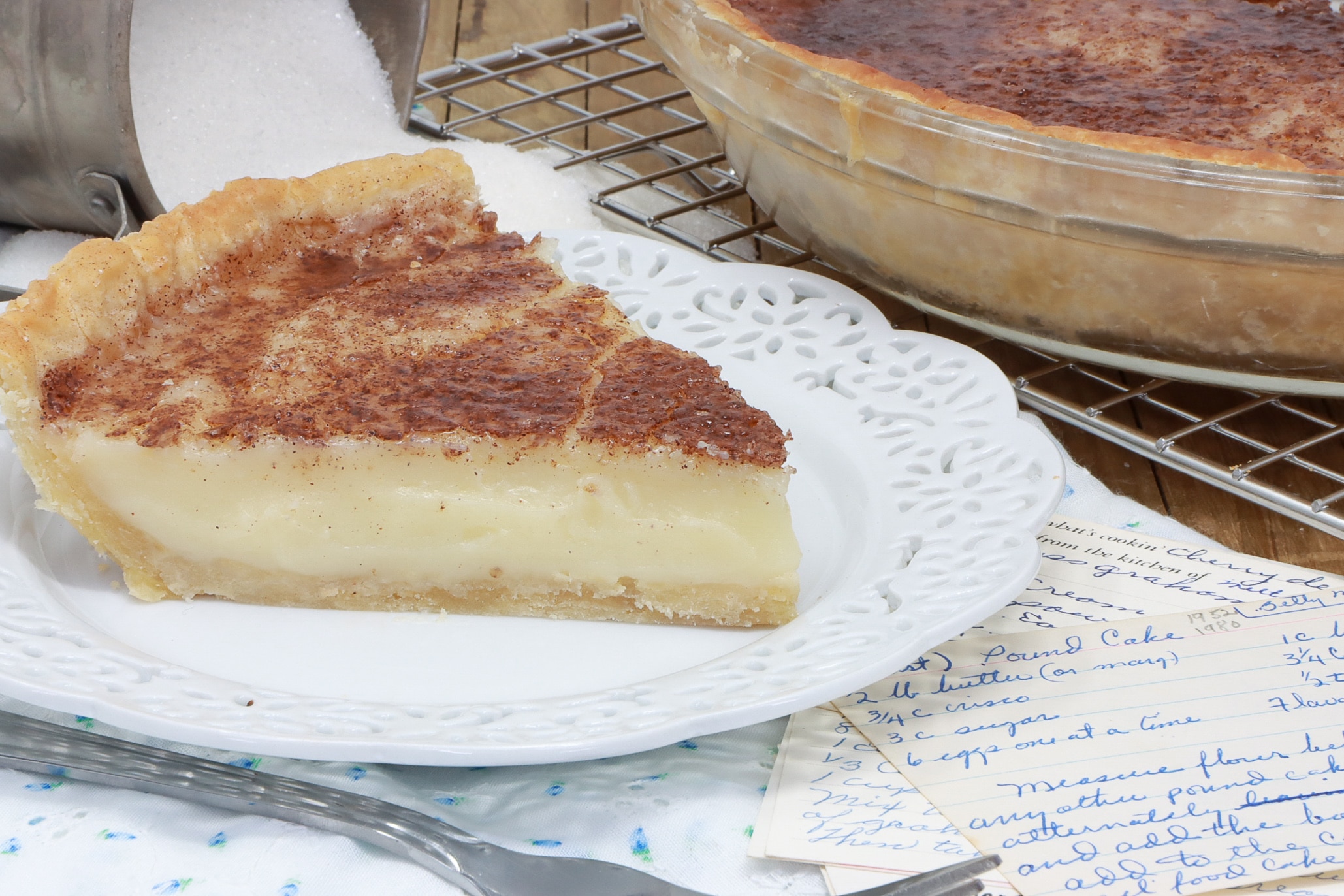 Sugar Cream Pie Recipe OldFashioned Hoosier Pie