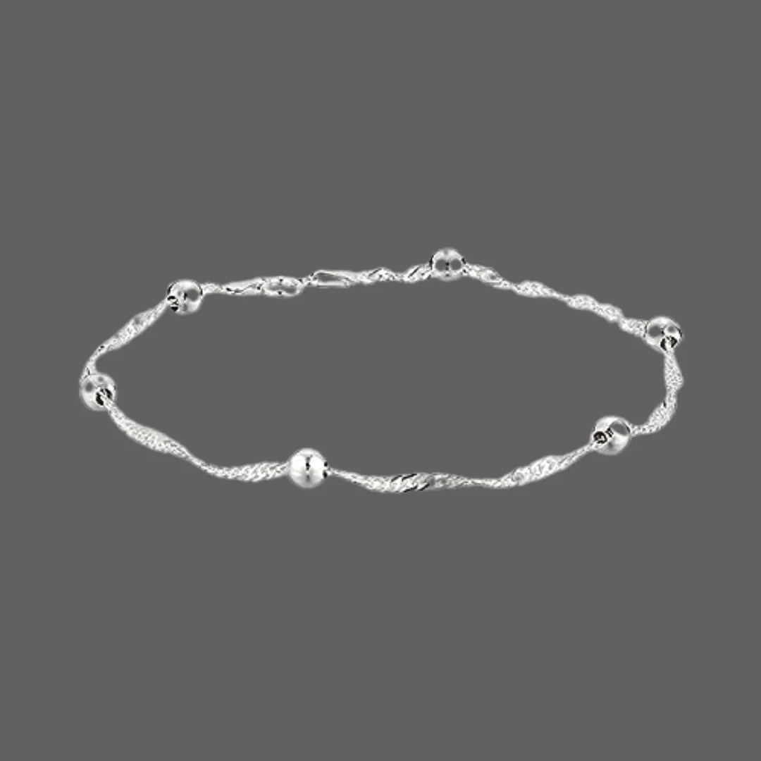 Floral Fantasy Ankle Chain Divat