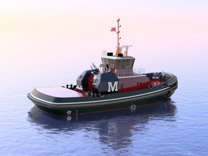 Washburn & Doughty building new 5,100hp tugs for Moran WorkBoat