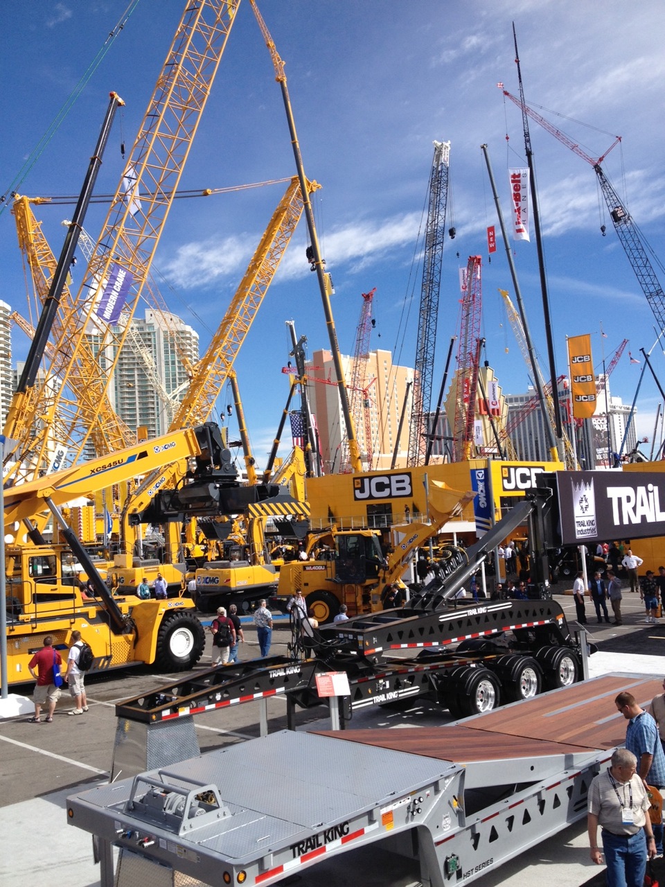 Construction expo spills into the streets WorkBoat