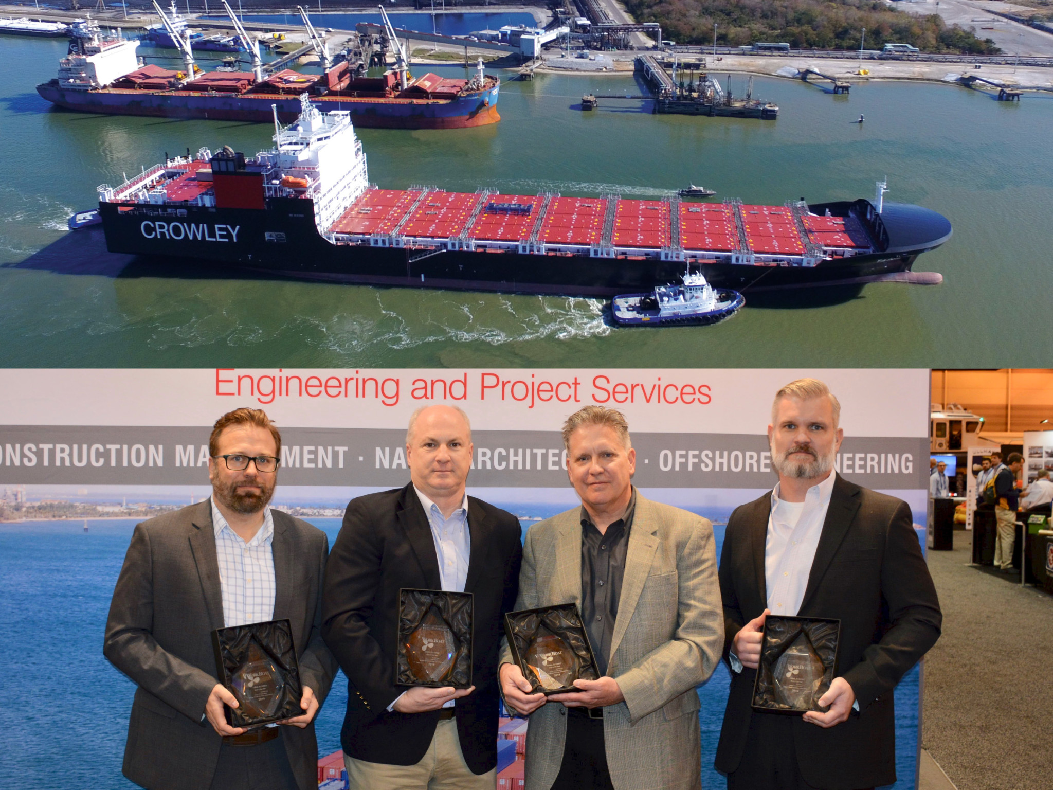 Crowley's Con/Ro ships named WorkBoat's Significant Boat of the Year