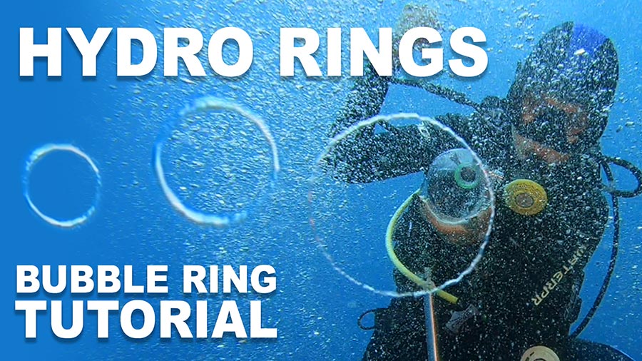 How to Make Hydro Rings? The Bubble Ring Tutorial Dive Monster