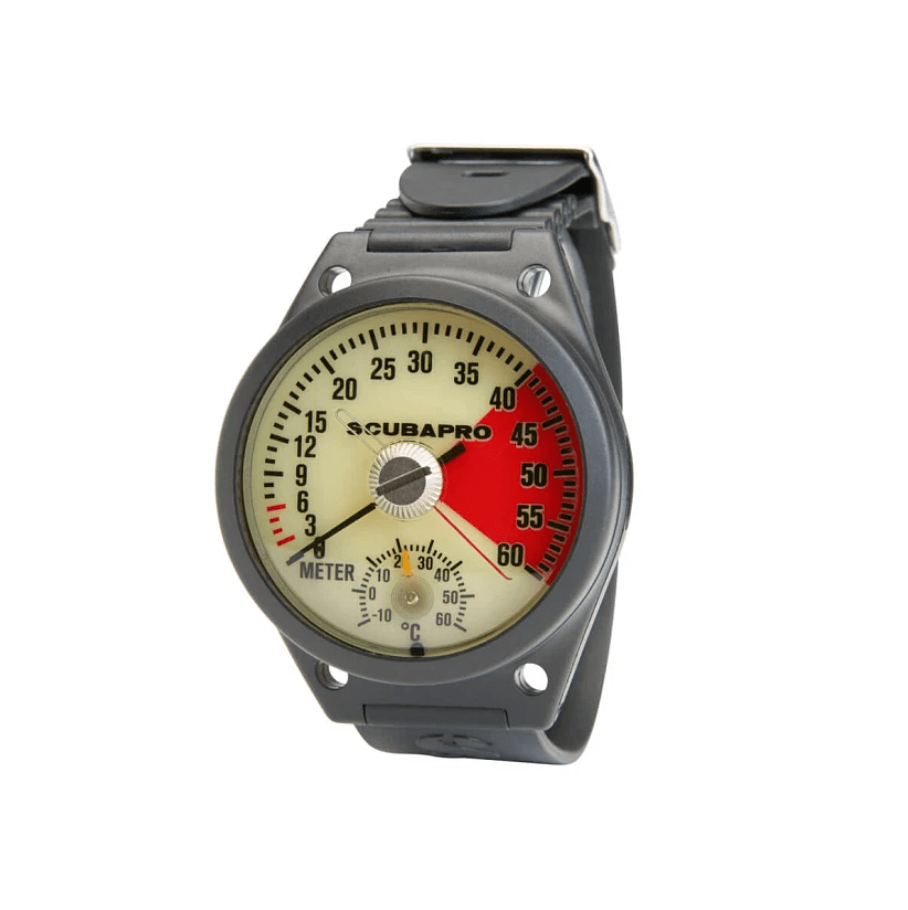 Scubapro Analog Depth Gauge Dive Store Auckland Scuba Dive Gear