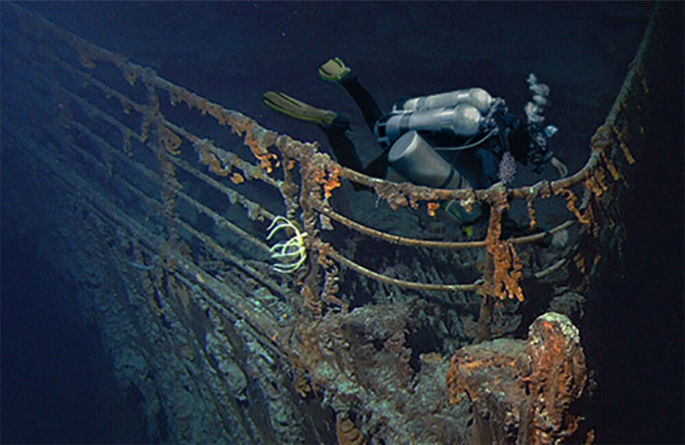 James Cameron Titanic Dive