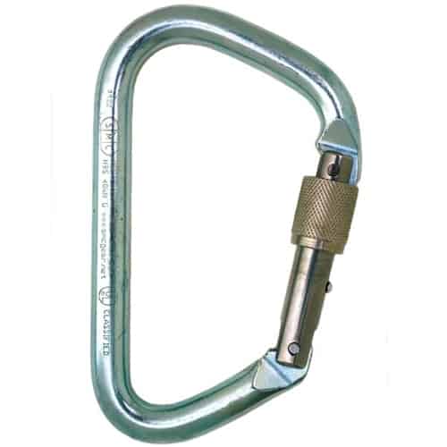SMC Extra Large Steel D Carabiner Dive Rescue International