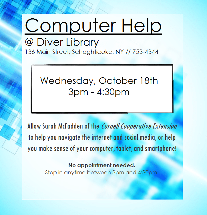 Arvilla E. Diver Library Schaghticoke, NY