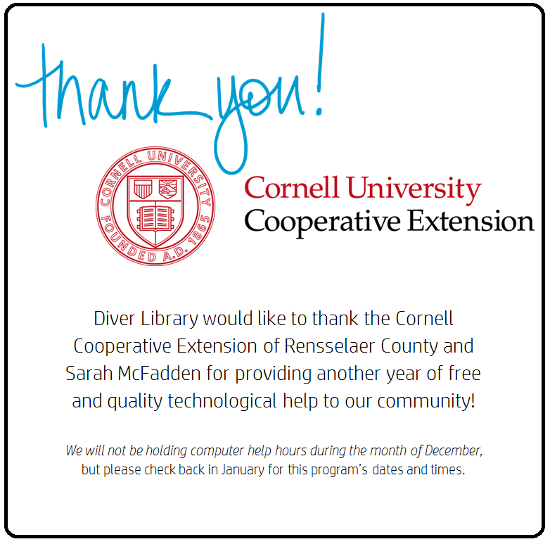 Arvilla E. Diver Library Schaghticoke, NY