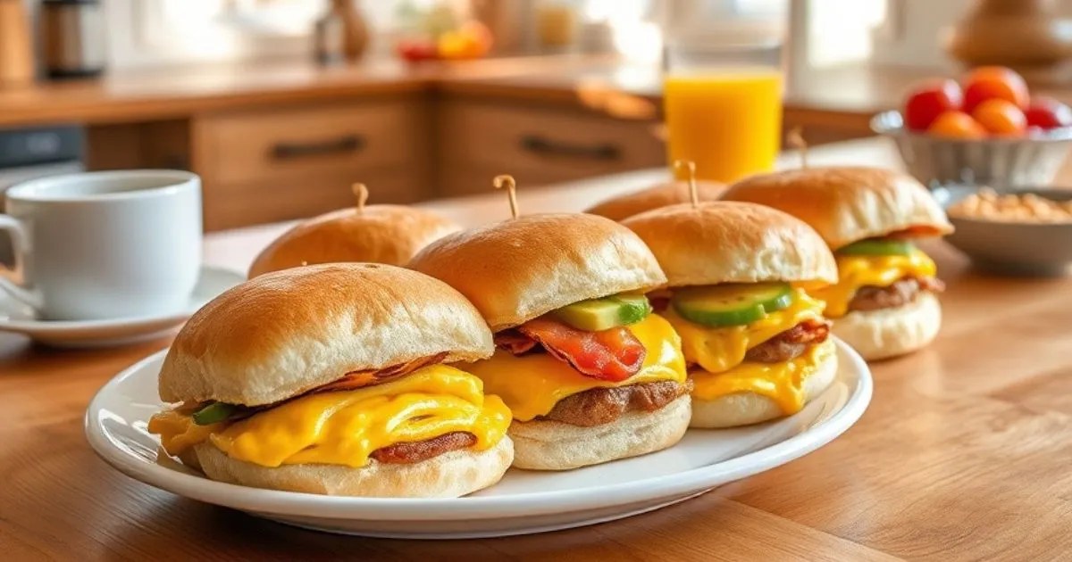Breakfast Sliders 7 Easy Steps for a Perfect Homemade