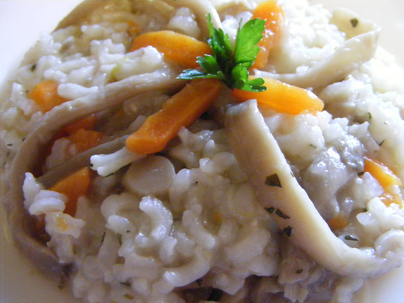 Rețetă Orez cu ciuperci pleurotus Diversificare.ro