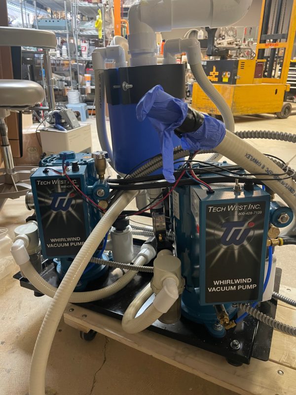 Tech West Vacuum Pump, VPL3SS Diversified Dental Systems
