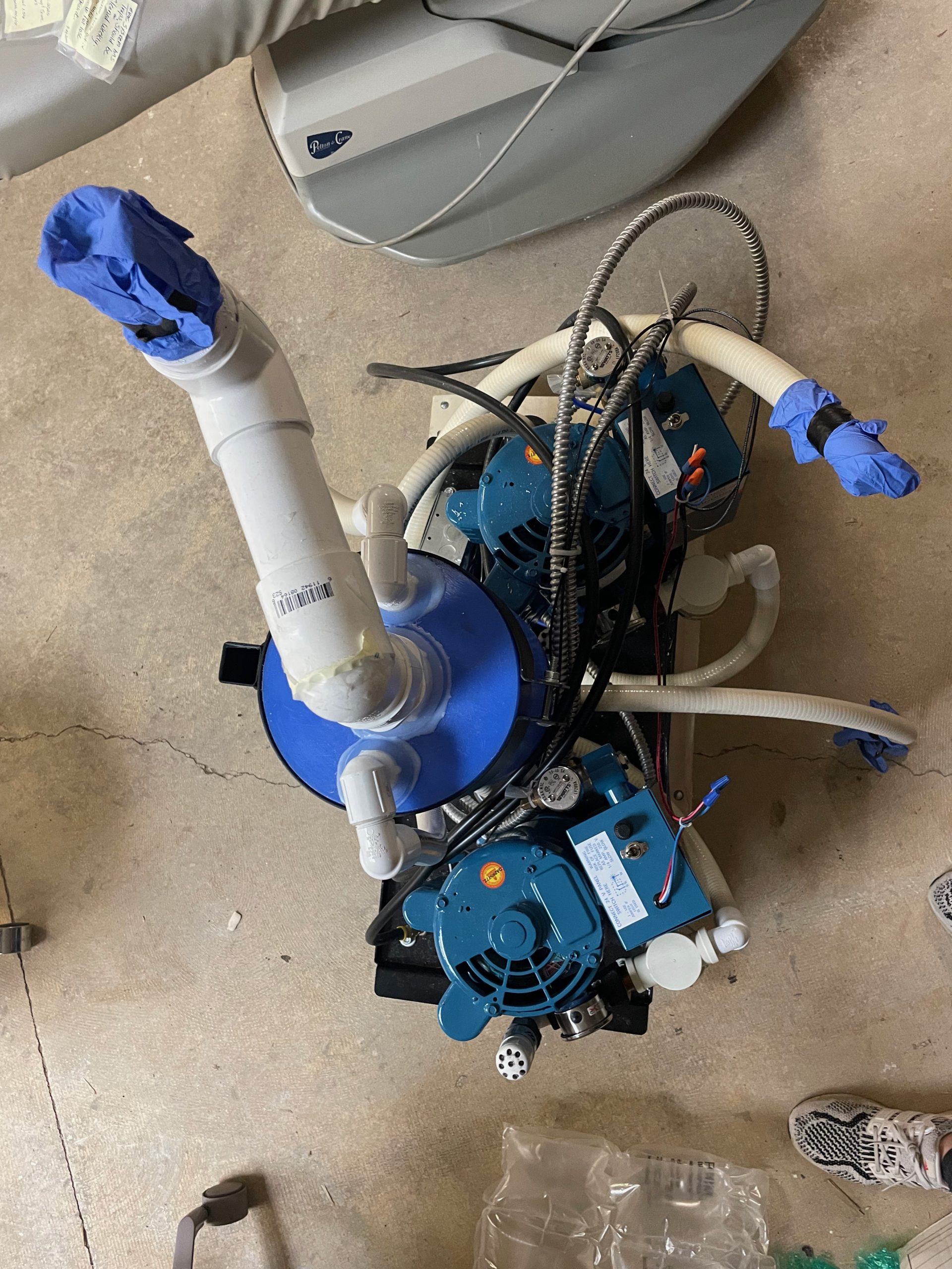 Tech West Vacuum Pump, VPL3SS Diversified Dental Systems