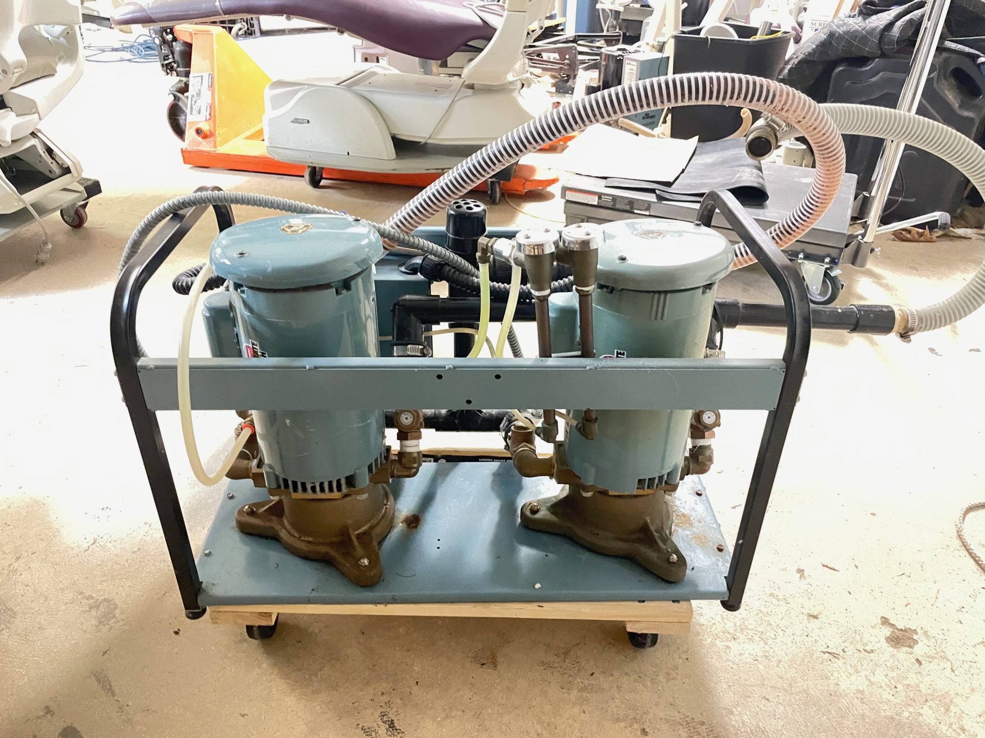 Air Techniques VacStar 80H Dental Vacuum 2 x 2hp Motors Diversified