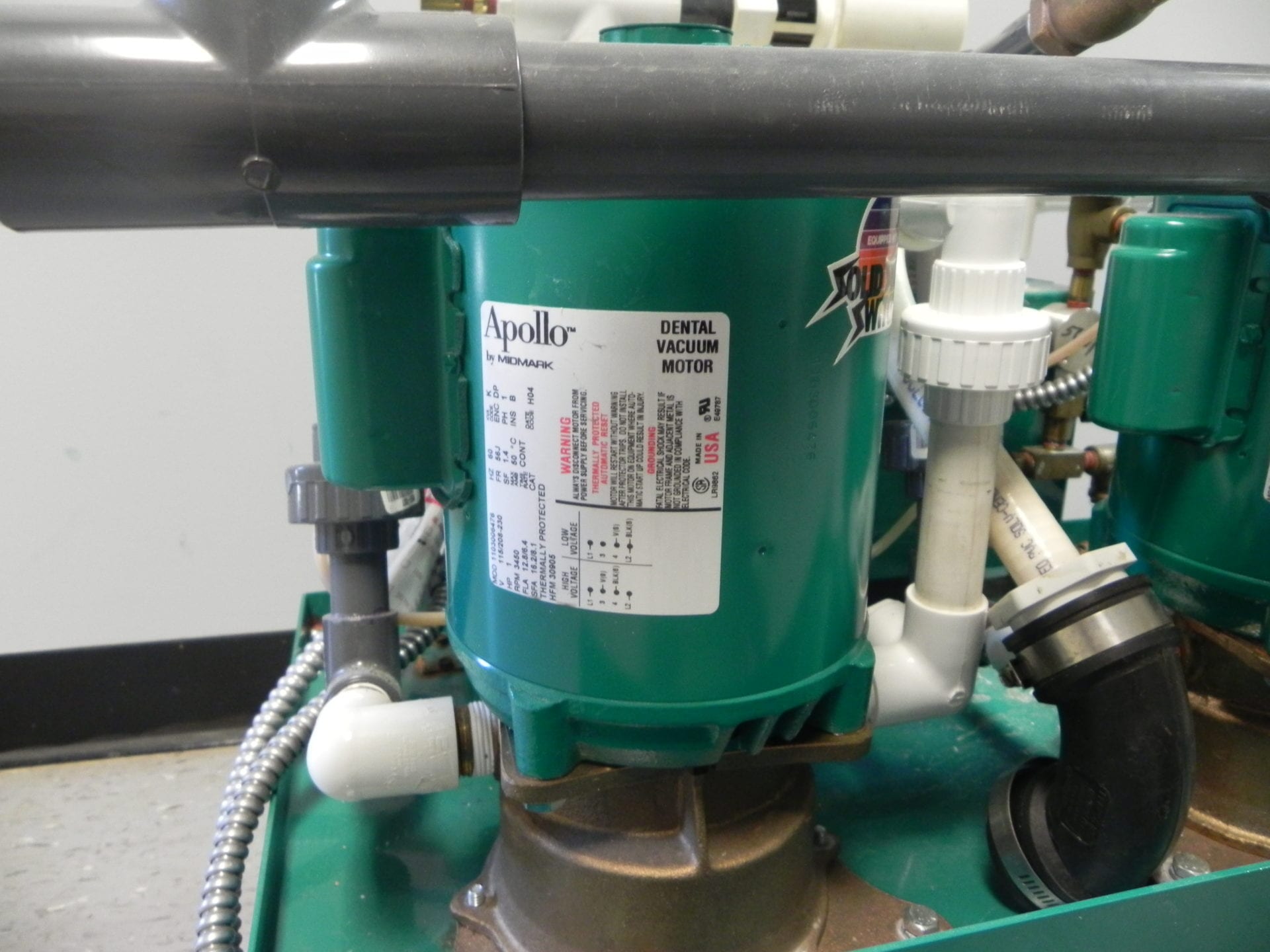 Apollo Vacuum System by Midmark Diversified Dental Systems