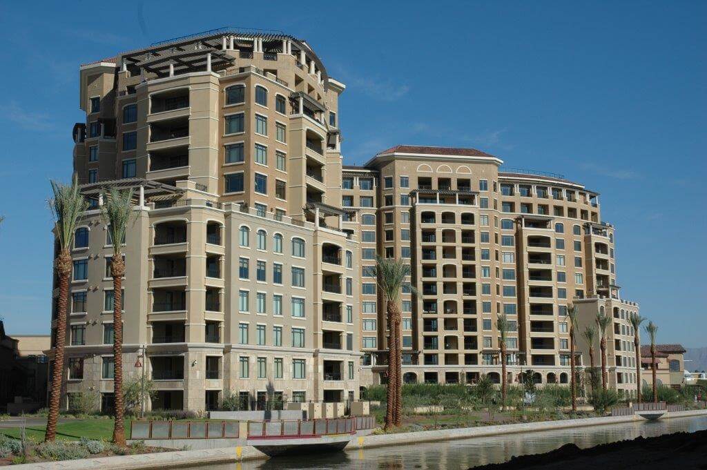 Scottsdale Waterfront Condominiums and Retail Diversified Interiors