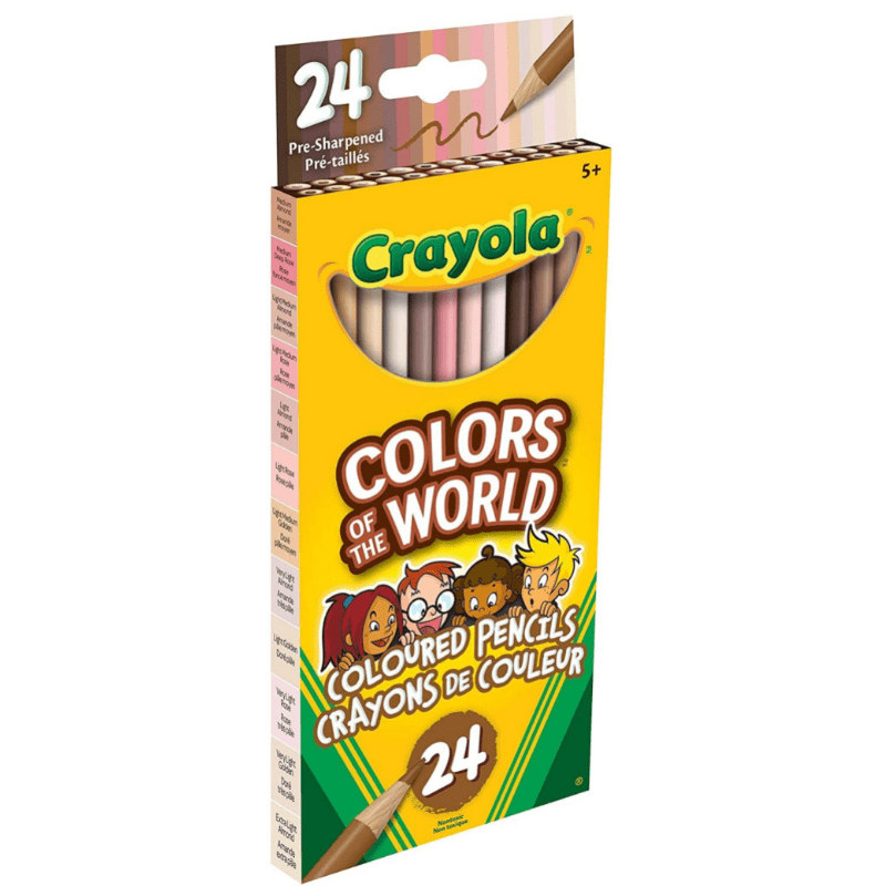 Crayola Colors of the World Colored Pencils 24 Pack Diversity In Toys