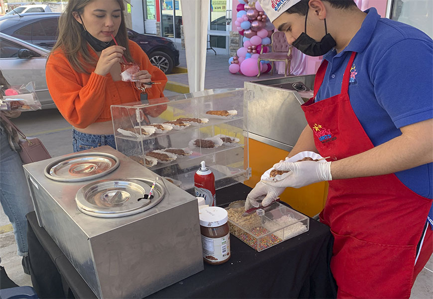 Carrito de Fudge Puppies Diverticarts