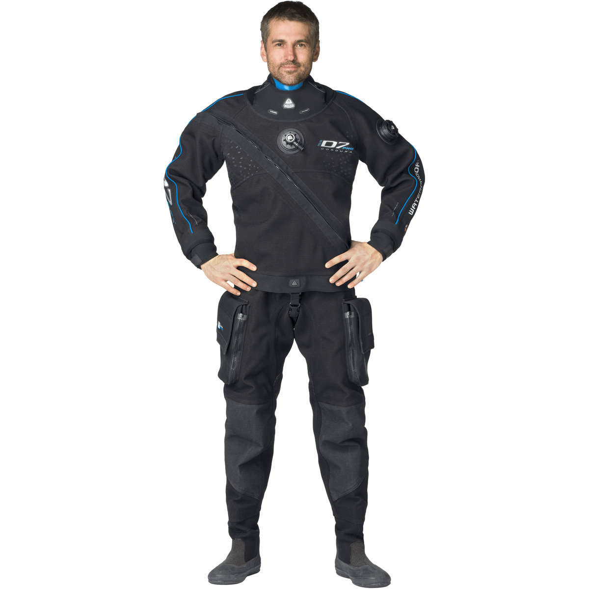 Waterproof D7 Pro ISS Cordura DrySuit Mens Dive World