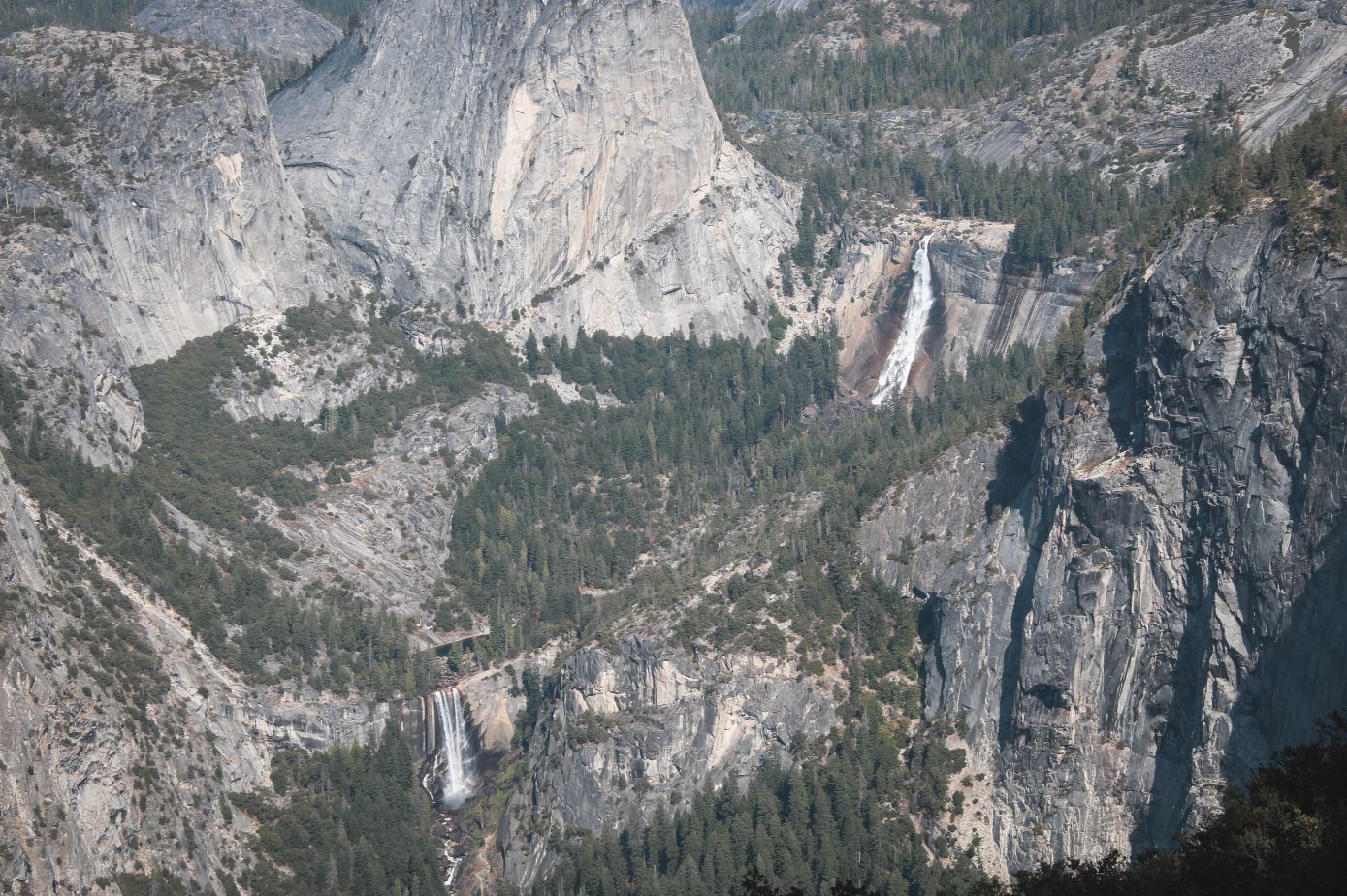 Vistas desde Washburn Point en Yosemite