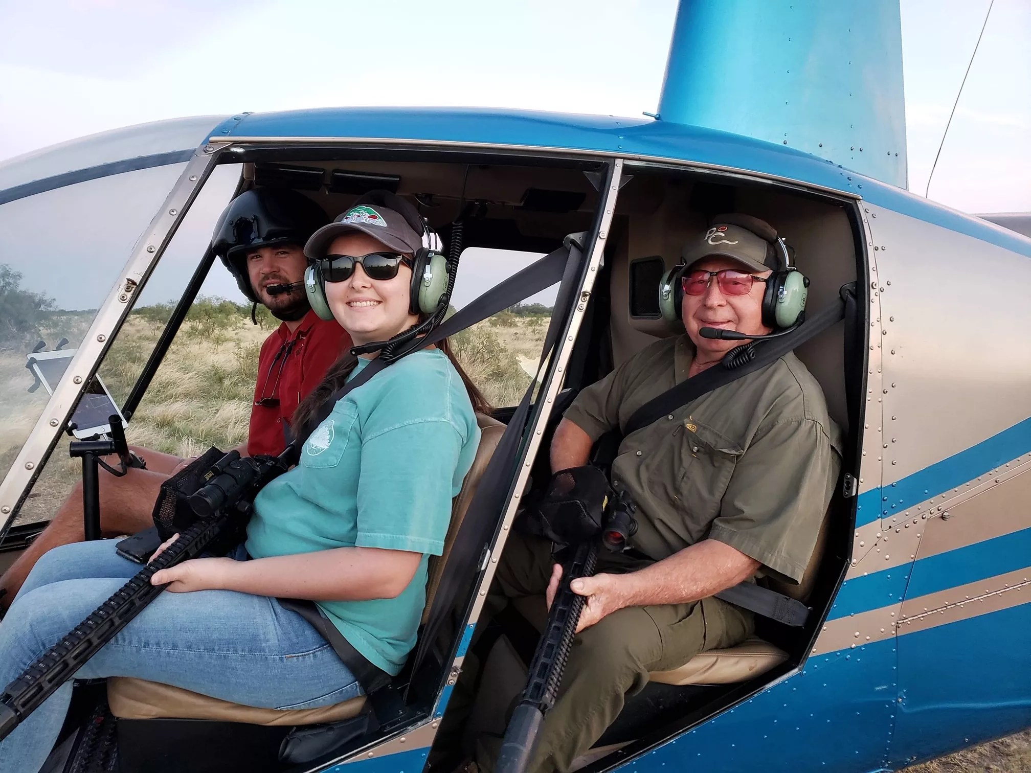 Dick’s great experience Helicopter Hog Hunting in Texas! Divided Find