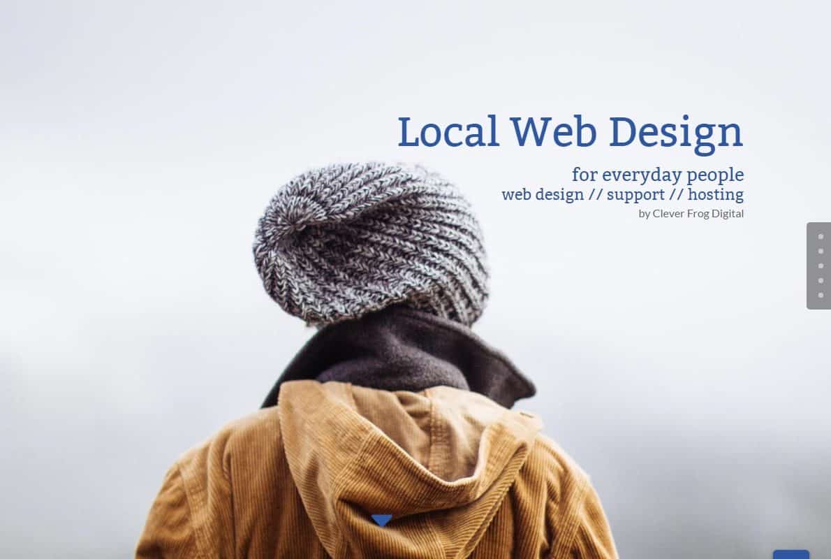 Local Web Design (Digital Agency Divi Website Example) Divi Gallery