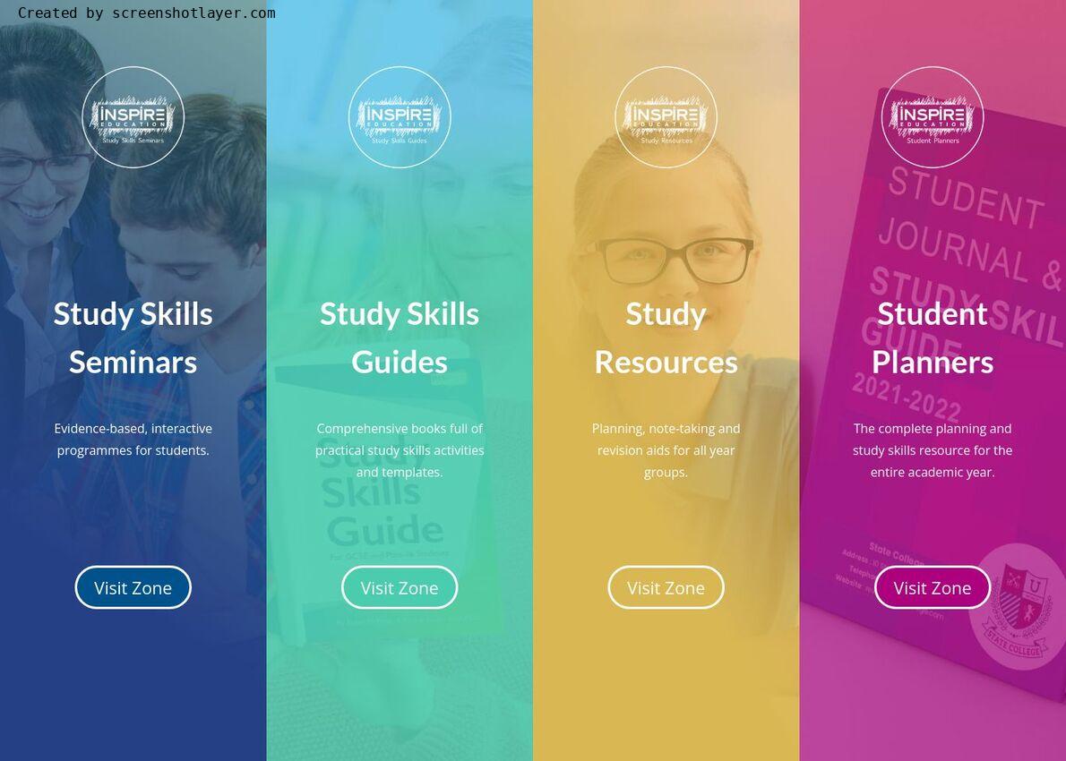 Inspire Education (Education Divi site Example) Divi Gallery
