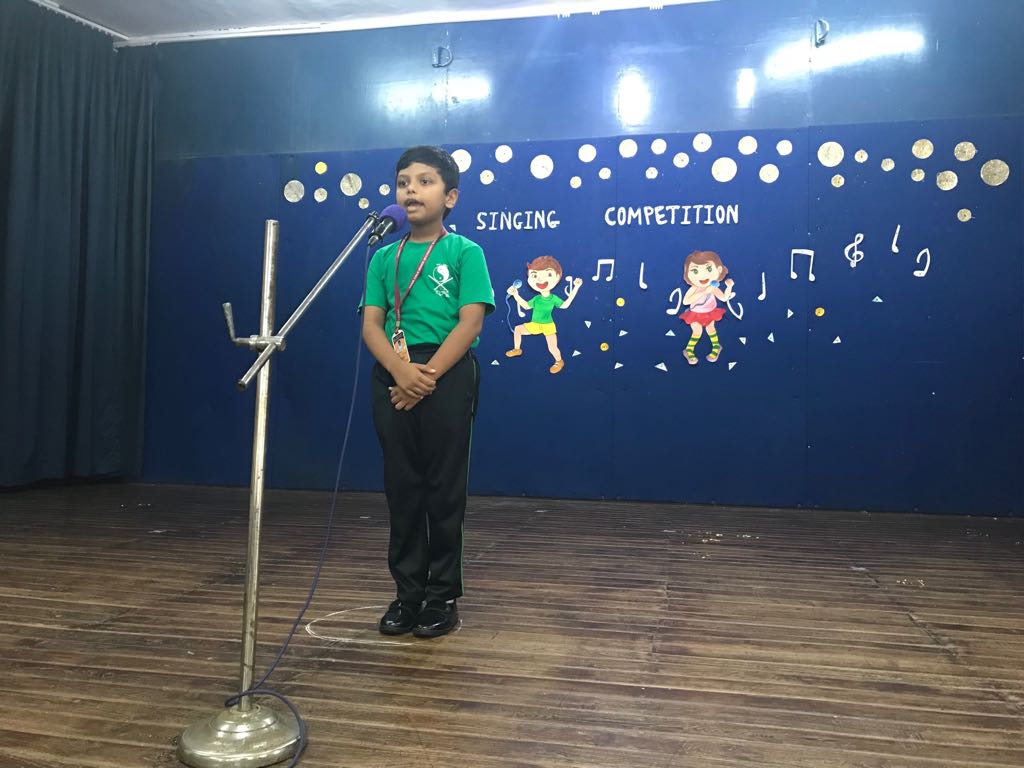 English Singing Competition Divine Child Senior Secondary School