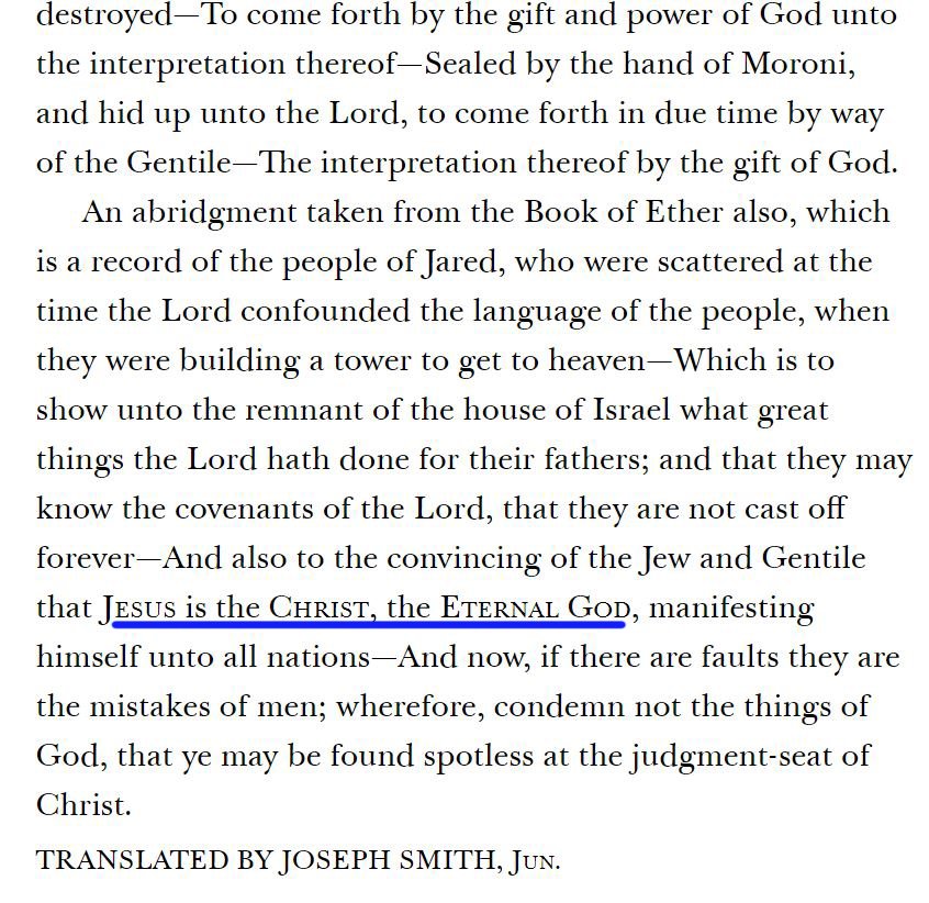 The Title Page of the Book of Mormon Divine Code