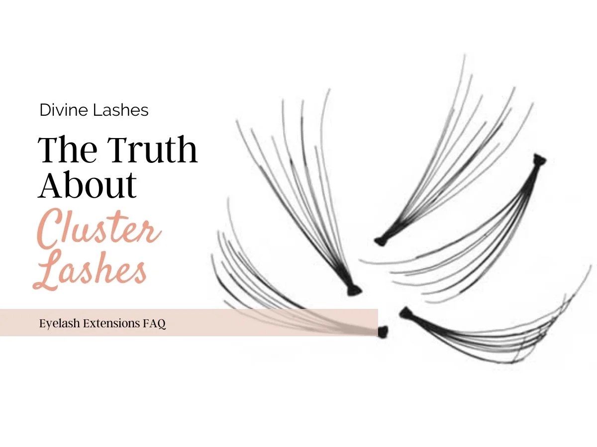 Cluster Lashes What They Are & Why They Cause Damage