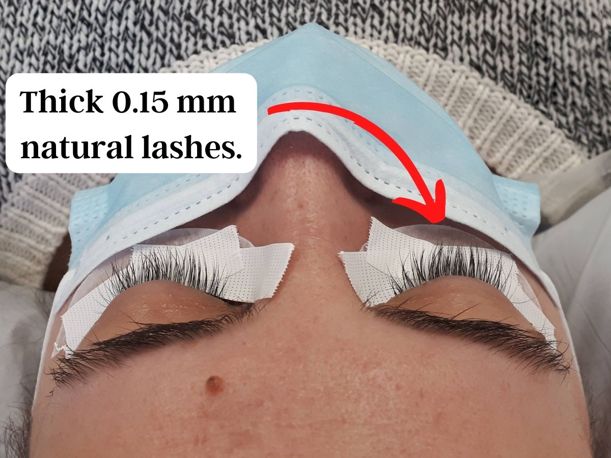 Lash Extension Thickness How to Choose, Chart & Calculator