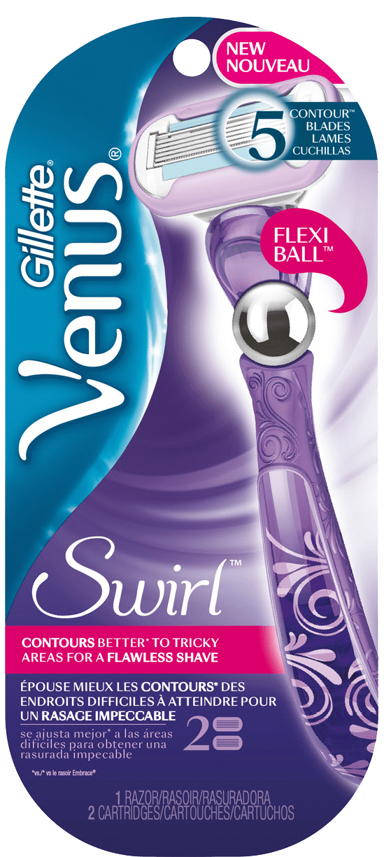 I choose smooth legs with Venus Razors Divine Lifestyle