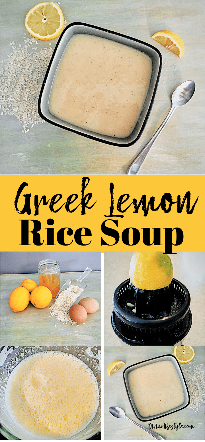 Best Greek Lemon Rice Soup Recipe Divine Lifestyle