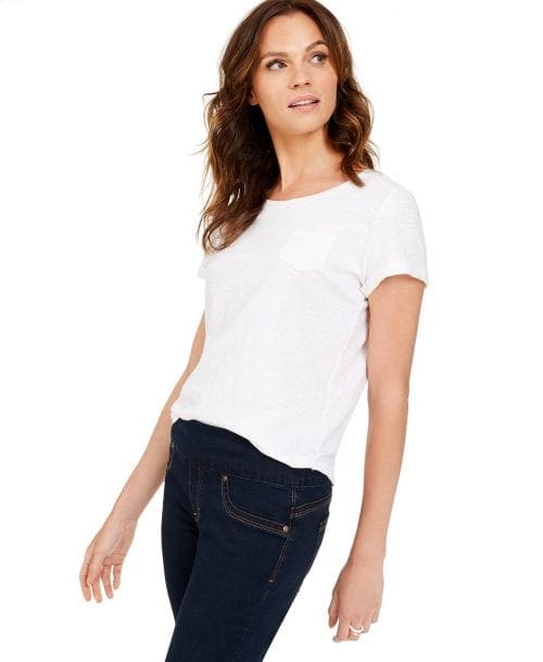 The Perfect Womens White Tee Style Basic T shirt Divine Lifestyle